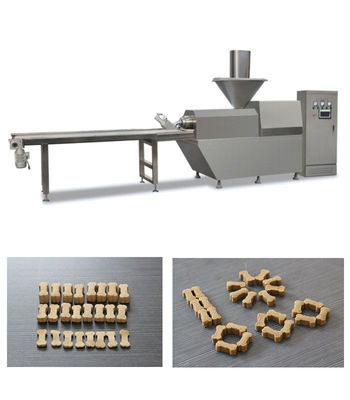 Ligne automatique machine matérielle de production alimentaire d'animal familier de casse-croûte de viande d'animal familier d'acier inoxydable