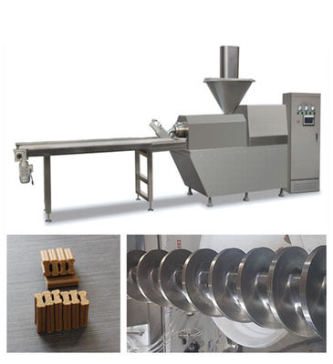 Ligne automatique machine matérielle de production alimentaire d'animal familier de casse-croûte de viande d'animal familier d'acier inoxydable