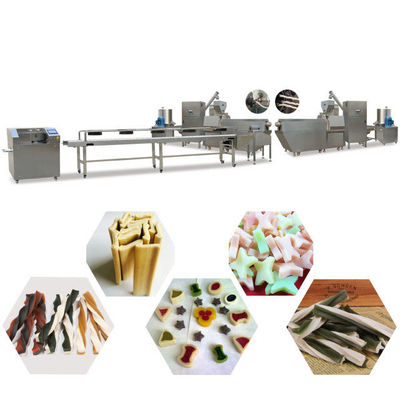 L'animal familier simple de machine de casse-croûte de chien d'extrudeuse traitent l'acier inoxydable