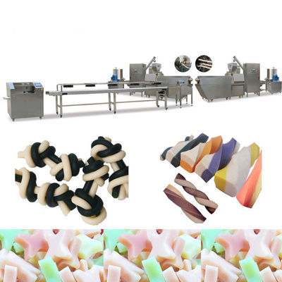 L'animal familier simple de machine de casse-croûte de chien d'extrudeuse traitent l'acier inoxydable