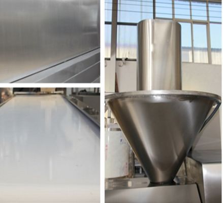 La viande automatique d'acier inoxydable dépouille la machine d'extrusion d'animal familier d'entrée