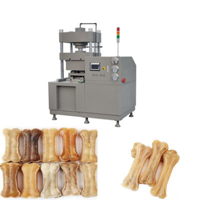 Haute machine d'aliments pour chiens d'automation de productivité pour le pressing de cuir vert/os