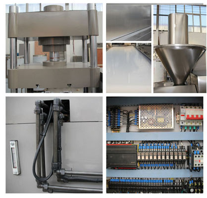 Haute machine d'aliments pour chiens d'automation de productivité pour le pressing de cuir vert/os