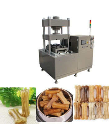 Haute machine d'aliments pour chiens d'automation de productivité pour le pressing de cuir vert/os