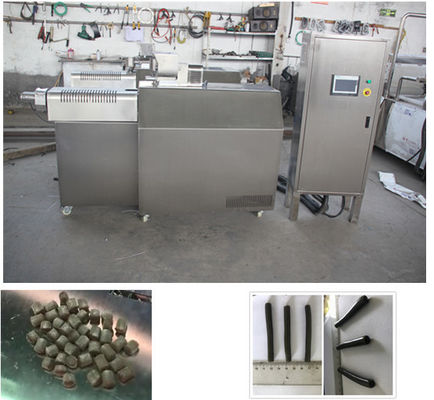 Mini ligne boudineuse à vis de production alimentaire d'animal familier de formule d'essai en laboratoire de double