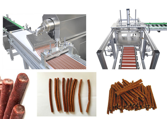 Poursuivez la machine de développement de casse-croûte d'animal de compagnie avec la PUISSANCE sus302 et 51KW