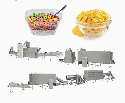 Chaîne de fabrication de flocons d'avoine de Kelloggs