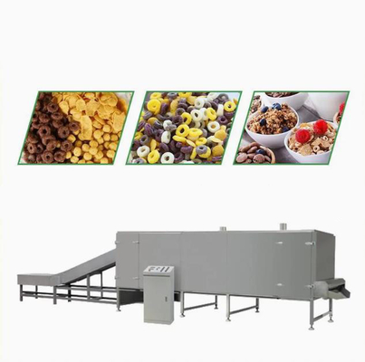 La machine de développement de flocons d'avoine de petit déjeuner de céréale/riz s'écaille faisant la machine