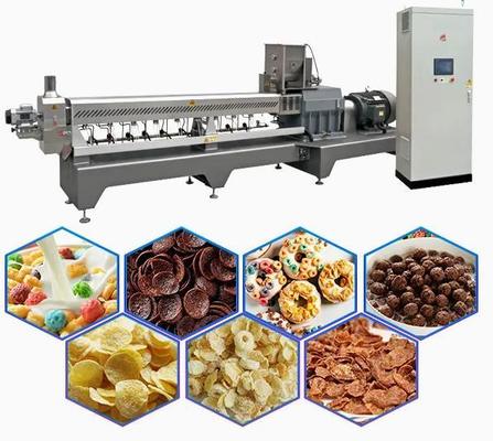 Chaîne de production de céréale de petit déjeuner et de flocons d'avoine/machine d'extrudeuse casse-croûte de souffle