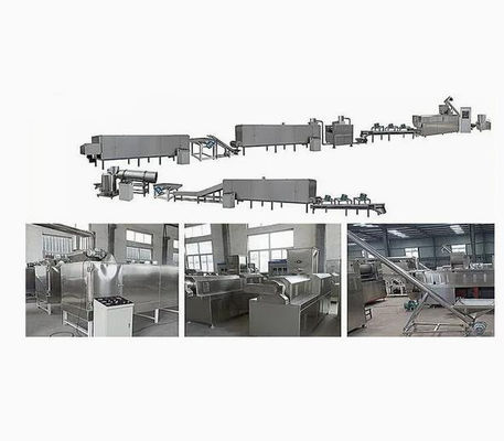 200-500kg Kellogg a rôti la machine d'extrudeuse de casse-croûte de flocons d'avoine de céréale de petit déjeuner