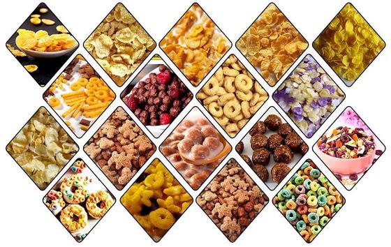 Ligne de transformation de flocons de maïs à haute production 150 kg/h avec acier inoxydable 304