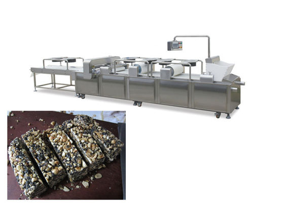 Barre de céréale de coupe de barre d'arachide faisant la chaîne de fabrication de barre de nutrition d'énergie de machine