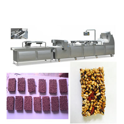 Barre de céréale de coupe de barre d'arachide faisant la chaîne de fabrication de barre de nutrition d'énergie de machine