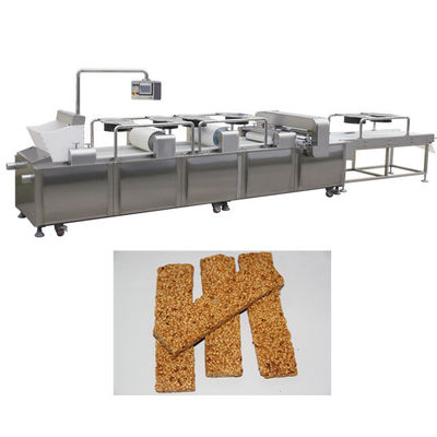 Barre fragile de céréale de sucrerie d'arachide faisant la machine, découpeuse de barre de céréale