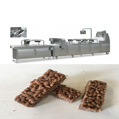 Ligne de coupe de barre de céréale de la granola 304 600kg/Hr d'acier inoxydable