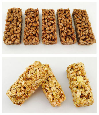 L'avoine porte des fruits la ligne de coupe de barre de céréale d'écrous 300-400 Kg/Hr