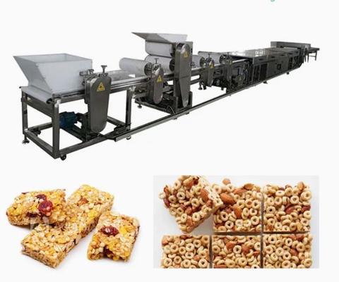 Catégorie comestible 150mm 80pcs/Min Granola Bar Making Machine