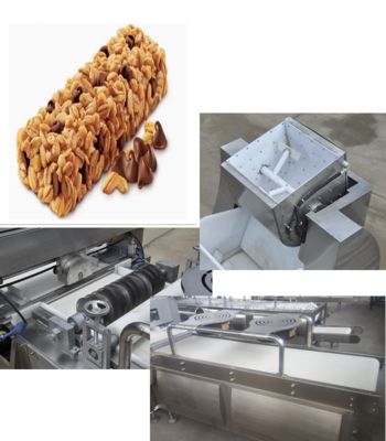 Barre longitudinale de céréale faisant la machine pour la sucrerie fragile d'arachide/sésame