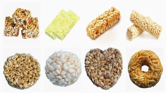 Gâteau de riz sauté faisant la machine/machine de soufflage de céréale pour le millet, blé