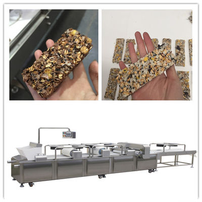 Friandise nuts du fruit SS304 matériel faisant la machine, machine de fabricant de barre de céréale