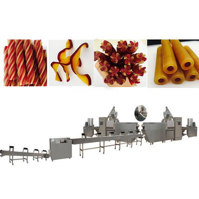 Festins colorés de chien faisant des machines, machine d'extrudeuse de casse-croûte d'alimentation d'animal familier