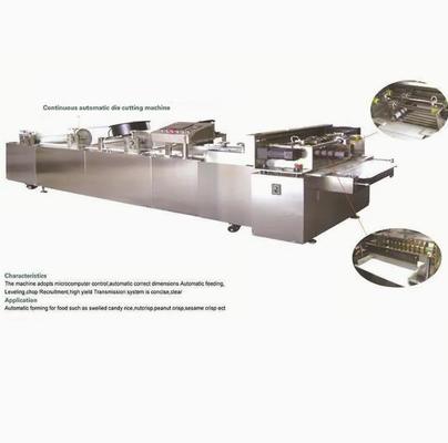 Machine de fabrication de barres de céréales avec forme carrée / cube