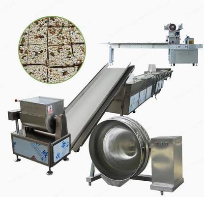 La barre saine de céréale d'arachide de casse-croûte faisant la machine peut être des formes rondes, cylindrique, carrées