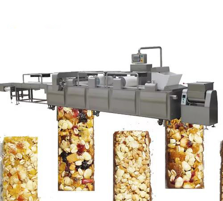 Petit souffle gonflé de riz de sucrerie faisant la machine, machine de fabrication de biscuits