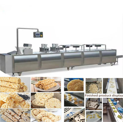 Nourriture automatique soufflée nutritionnelle croustillante électrique de barre de céréale faisant la machine
