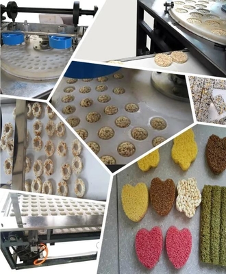 Nourriture automatique soufflée nutritionnelle croustillante électrique de barre de céréale faisant la machine