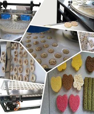Nourriture automatique soufflée nutritionnelle croustillante électrique de barre de céréale faisant la machine