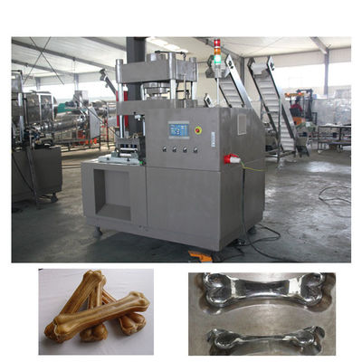 Animal familier de machines d'aliment pour animaux familiers mâchant l'os avec la peau de vache, la peau de porc ou la peau de mouton comme matériel