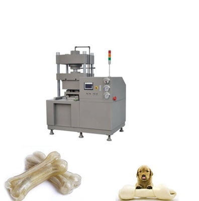 Os de chien à grande vitesse faisant le pressurage de casse-croûte de soins dentaires de cuir vert de machine