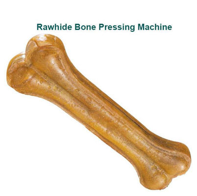 Os de chien à grande vitesse faisant le pressurage de casse-croûte de soins dentaires de cuir vert de machine