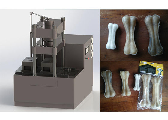 Soins dentaires mâchant la presse à mouler d'os