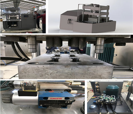 Machines hydrauliques de presse d'os de peau de vache