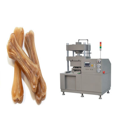 Machine allemande multifonction pour la fabrication d'aliments pour chiens, machine à double poste pour os à mâcher pressés