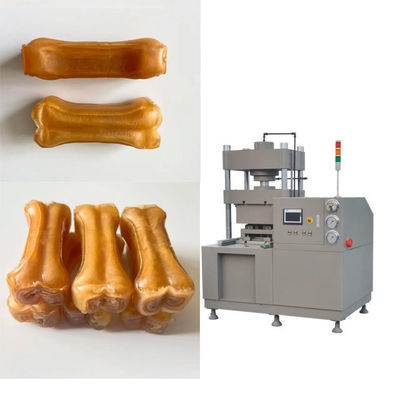 chaîne de fabrication d'aliment pour animaux familiers de machines d'aliments pour chiens 5.5kw 12 mois de garantie