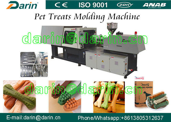 Machine de moulage par injection de casse-croûte d'os de formation de chien