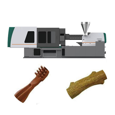 L'animal familier automatique de machine d'extrudeuse d'aliment pour animaux familiers de moulage par injection de casse-croûte de chien mâche la machine