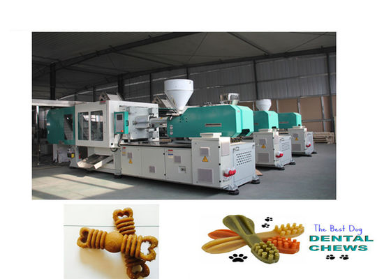 Machine de moulage par injection d'animal familier de soins dentaires pour l'os de chien mâchant la nourriture