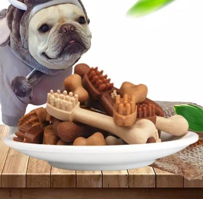 Le rendement élevé a moulé des casse-croûte de chien mâchant faisant la machine/la machine aliments pour chiens