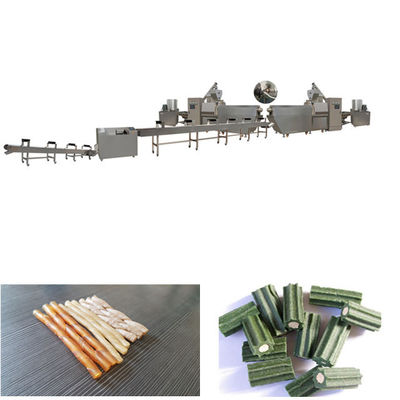 Le chien d'extrudeuse d'aliment pour animaux familiers d'acier inoxydable traite/le traitement chewing-gum de chien