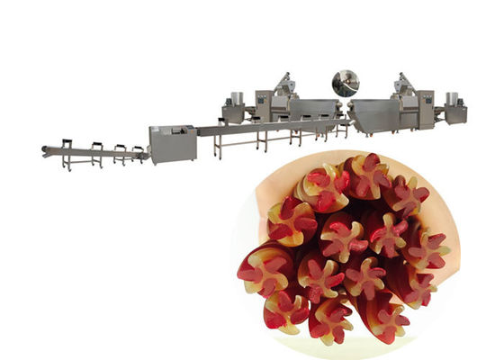 Machine à fabriquer des friandises dentaires pour chiens en forme de bâtonnets torsadés quatre étoiles naturelles au poulet et au bacon