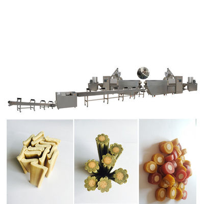 Extrudeuse de nourriture pour chiens pour animaux de compagnie Machine de transformation d'aliments pour animaux avec contrôle PLC