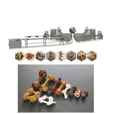 Extrudeuse continue et automatique d'aliments pour chiens