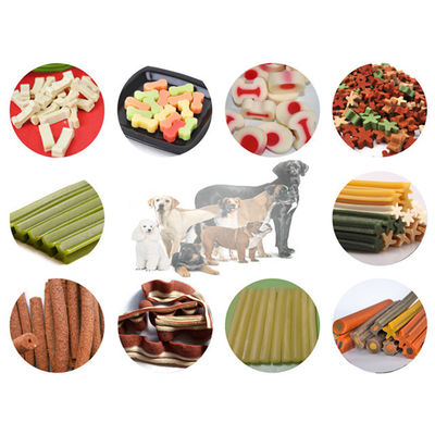 Le bon animal familier traite la certification 2008 de la machine ISO9001 d'extrudeuse de nourriture d'os de mastications de chien