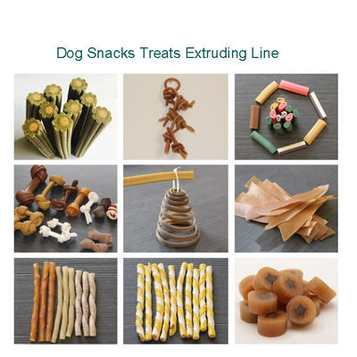 Le CE ISO9001 a certifié l'extrudeuse d'aliments pour chiens de poudre de viande pour le traitement de casse-croûte de chien