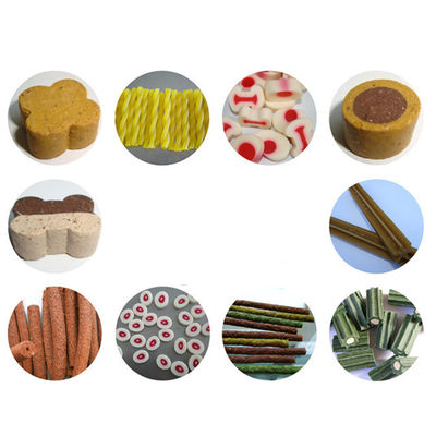 Extrudeuse d'aliments pour chiens à longue performance, capacité de 100-150 kg/h, garantie 12 mois