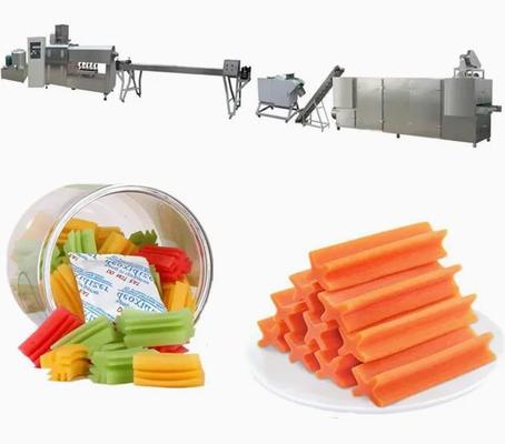 Extrudeuse de pure race d'aliments pour chiens de soins dentaires de capacité élevée pour l'animal familier mâchant le jouet d'os